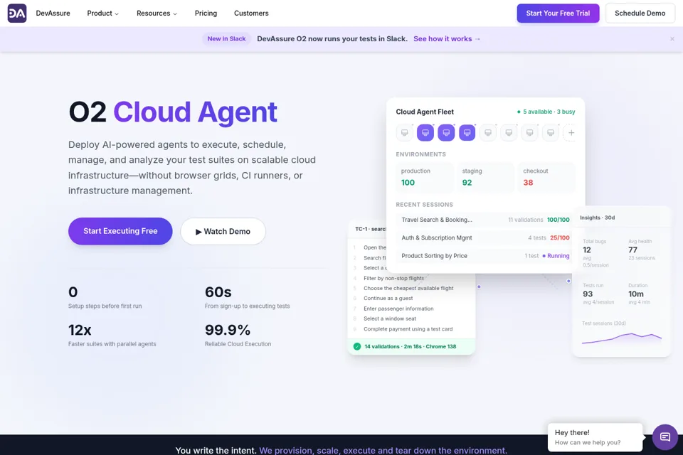Landing page preview
