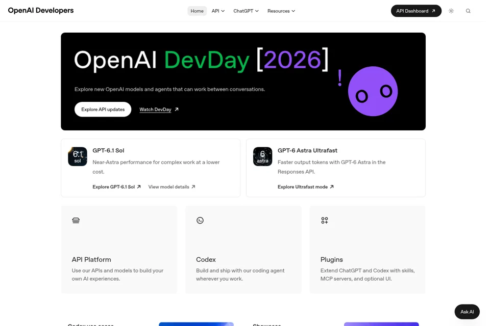 Landing page preview
