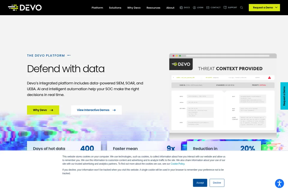 Landing page preview