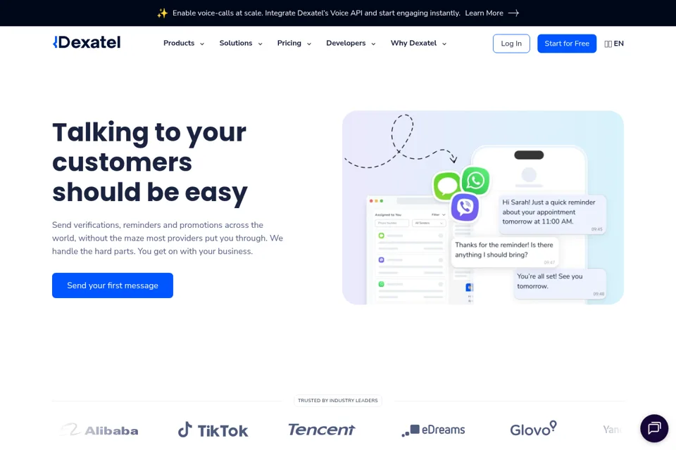 Landing page preview