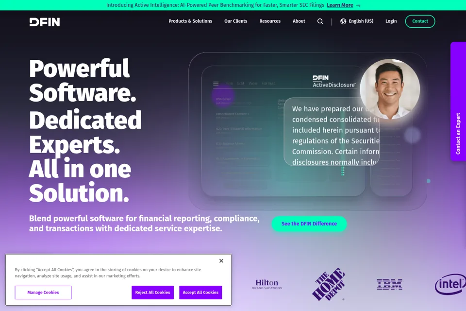 Landing page preview