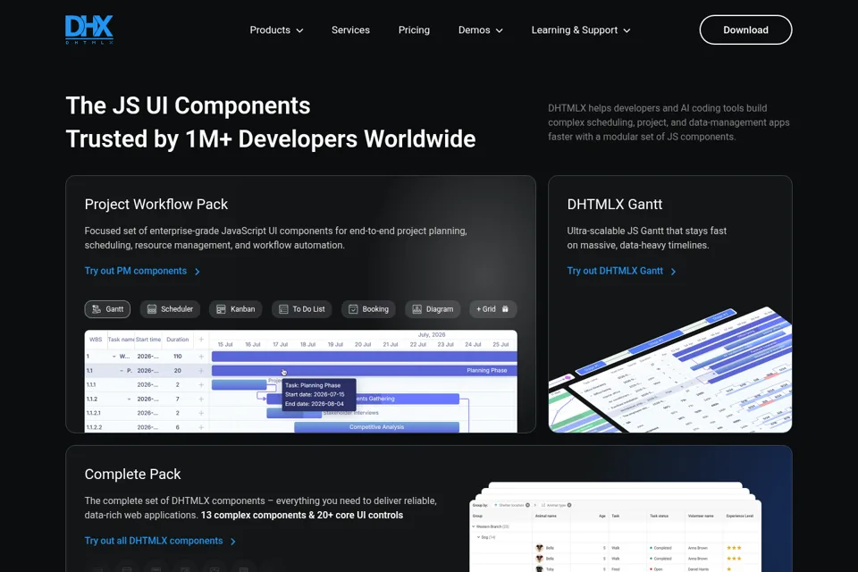 Landing page preview