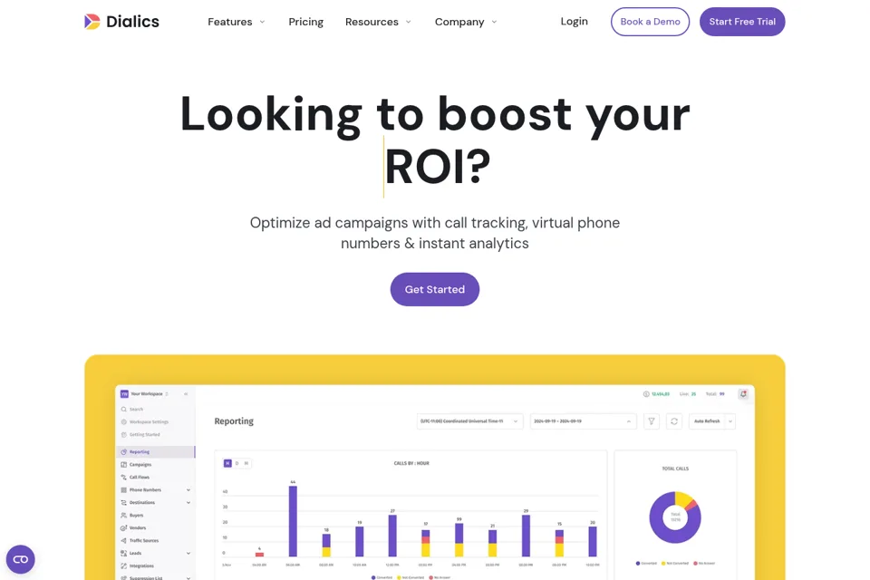 Landing page preview