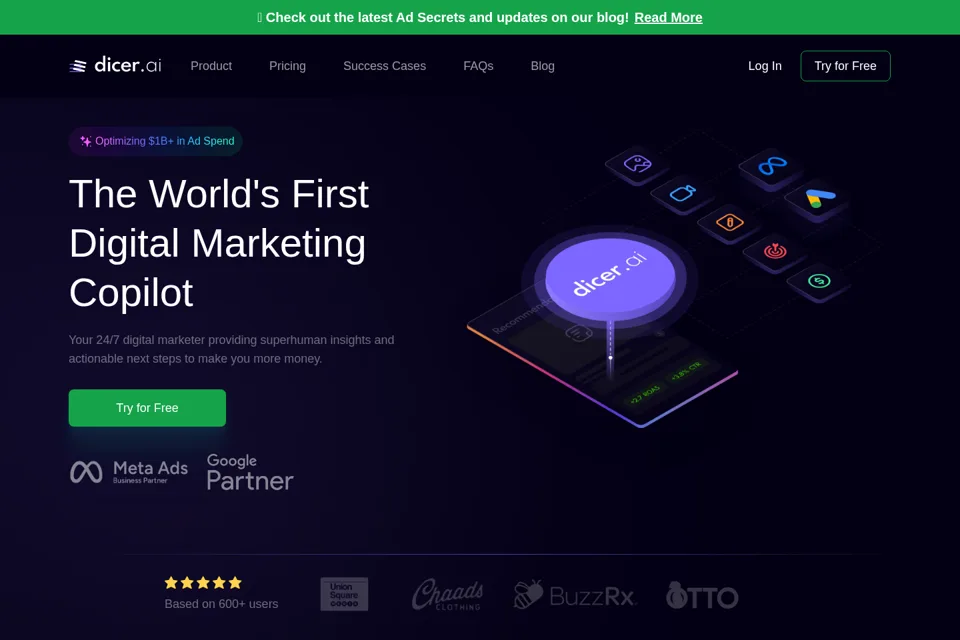 Landing page preview