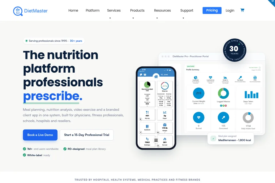 Landing page preview