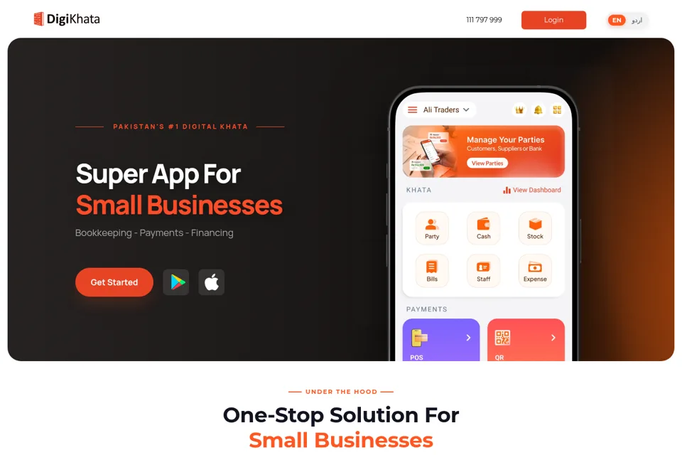 Landing page preview