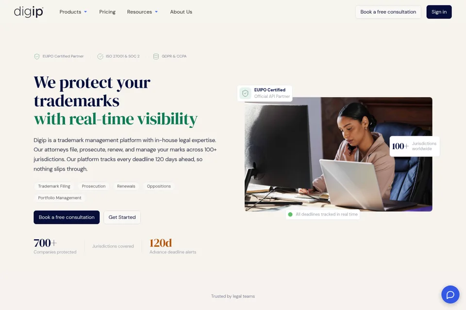 Landing page preview