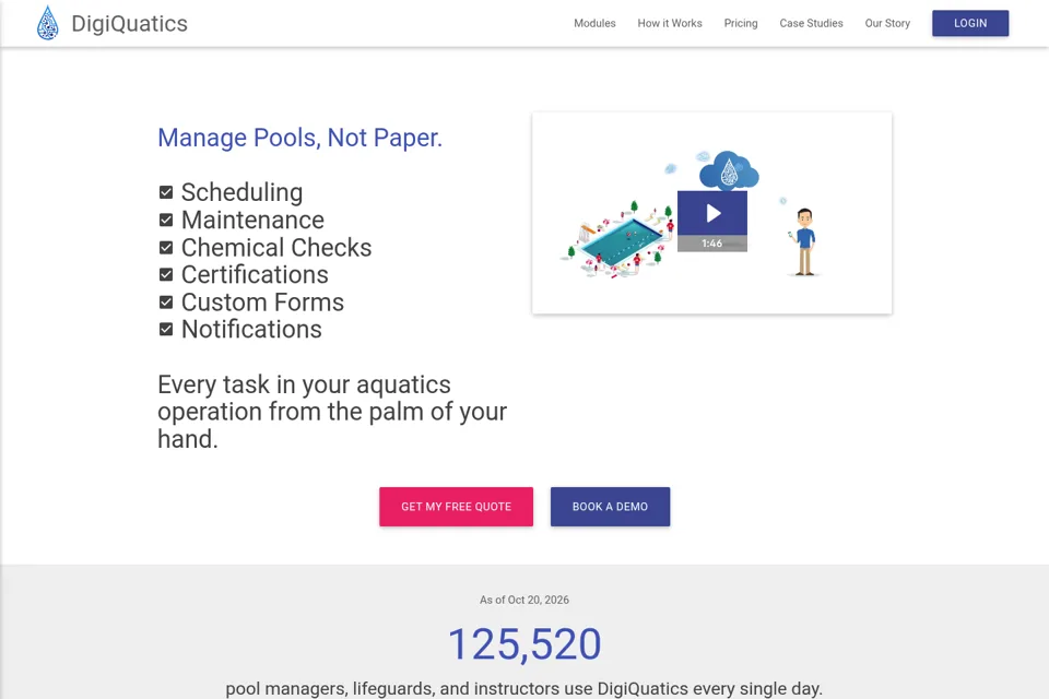 Landing page preview