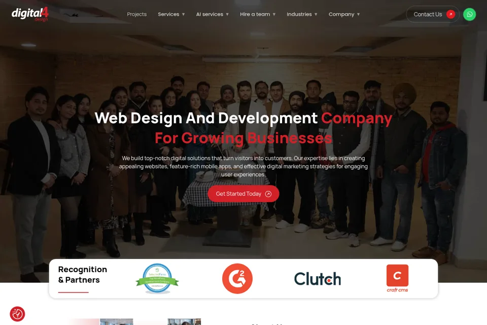 Landing page preview