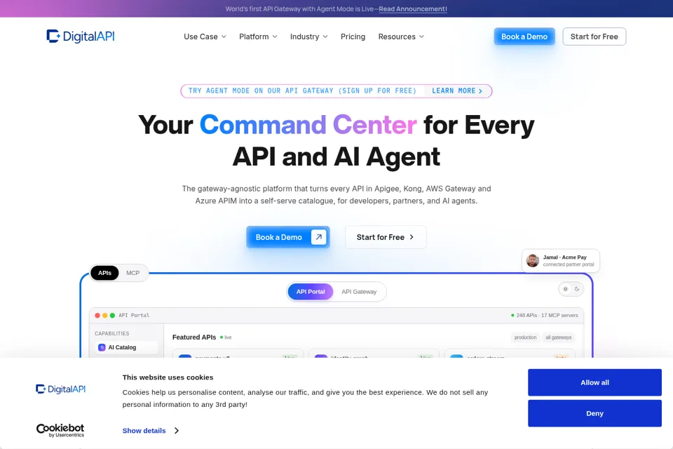 Landing page preview