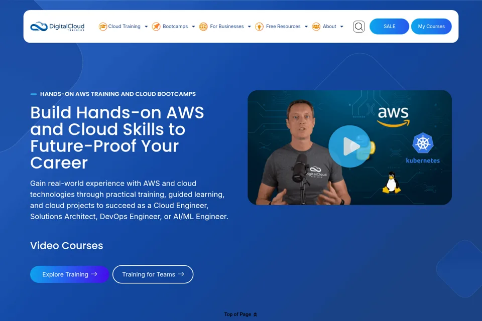 Landing page preview