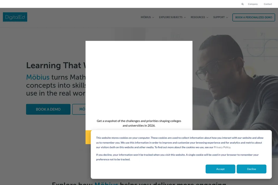 Landing page preview