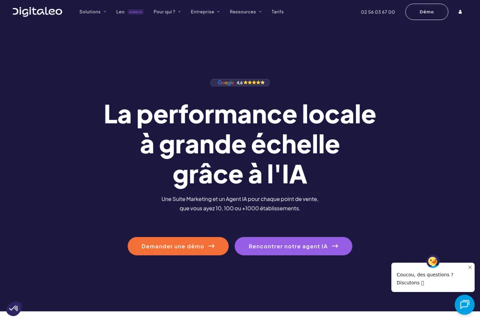 Landing page preview