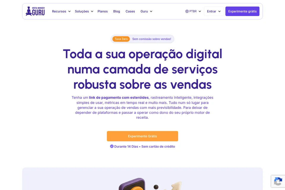 Landing page preview