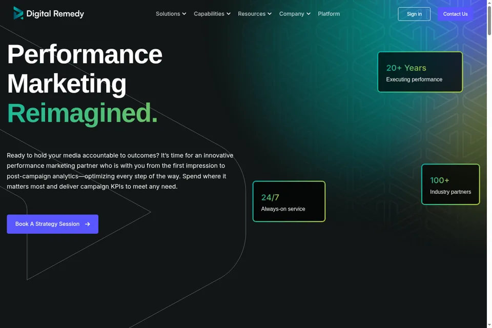 Landing page preview