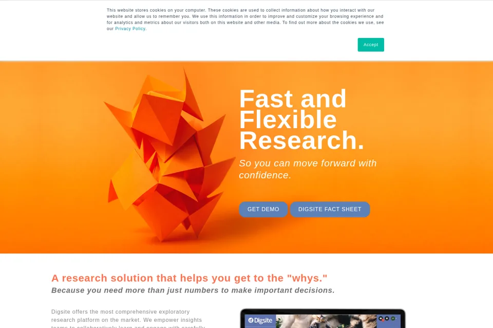 Landing page preview