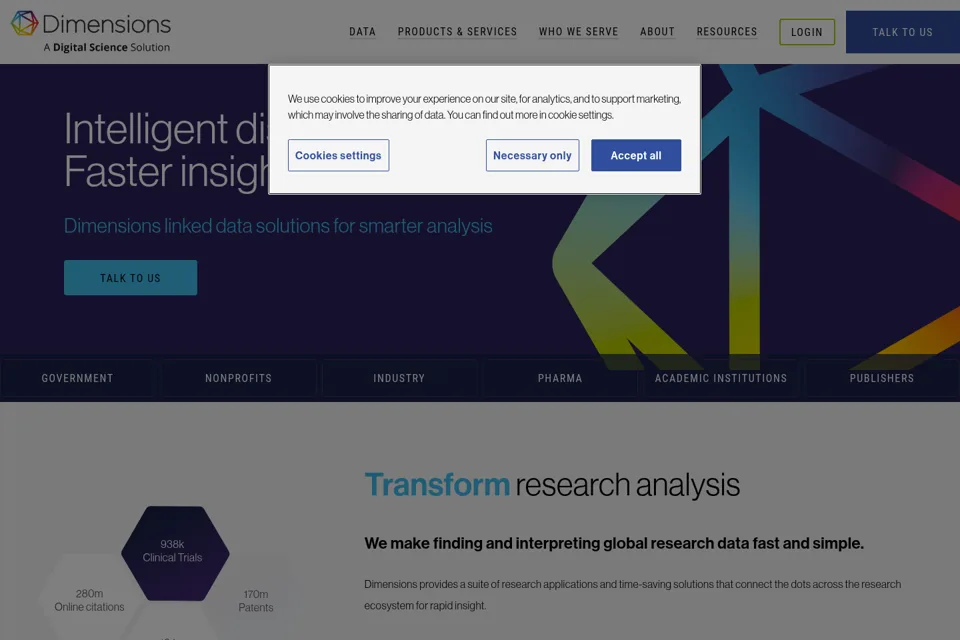 Landing page preview