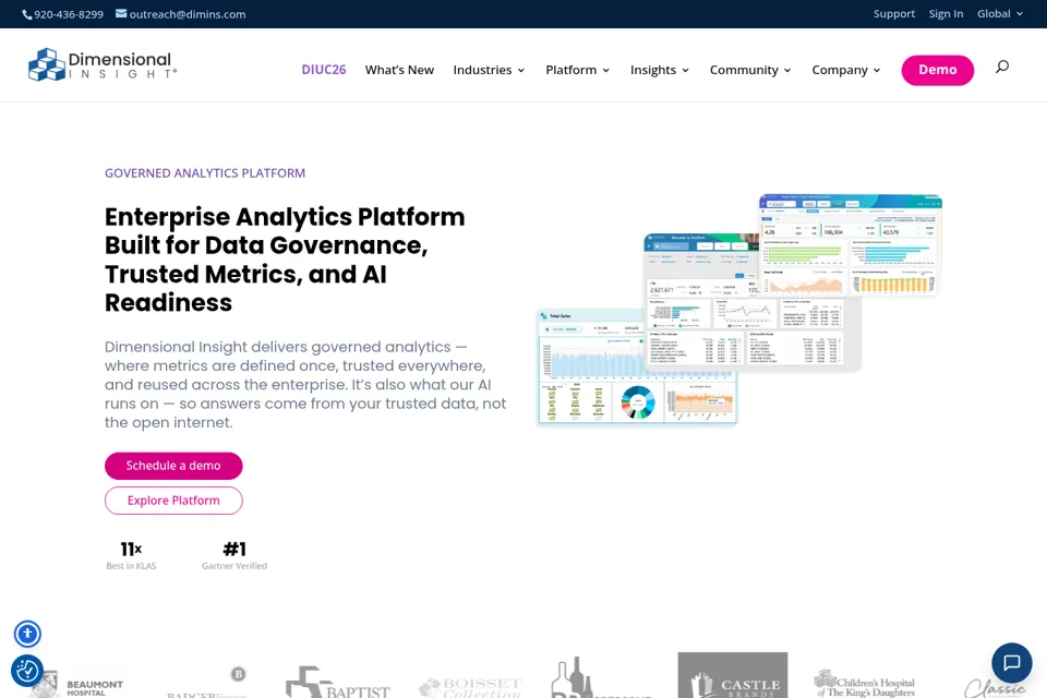 Landing page preview