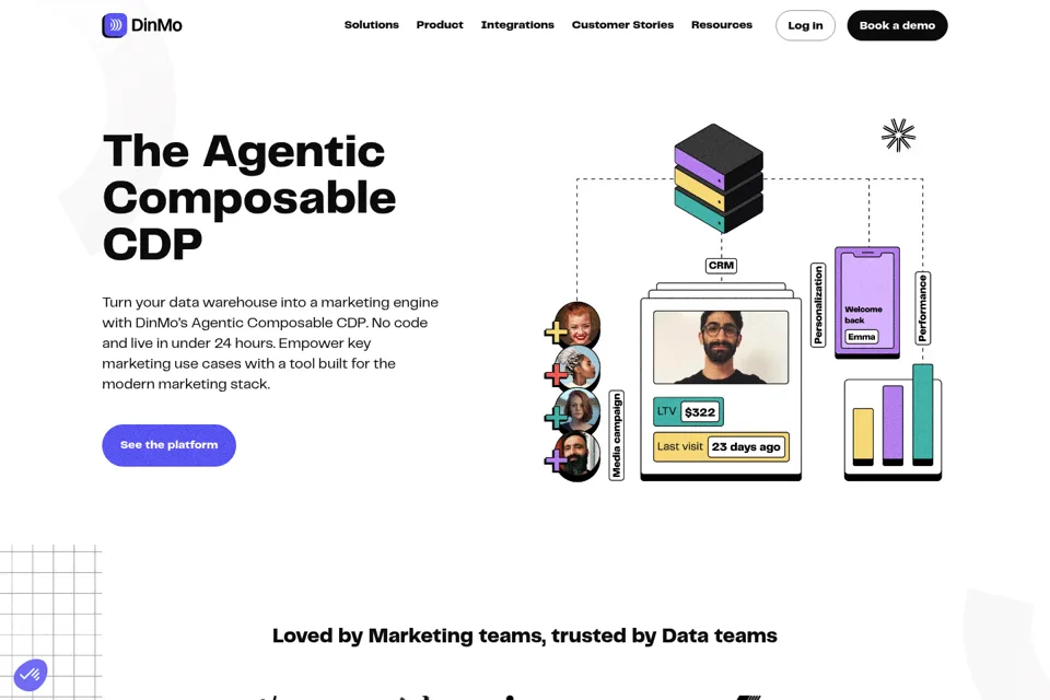 Landing page preview