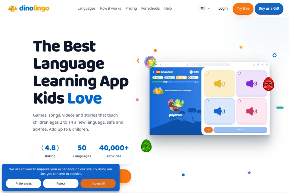 Landing page preview