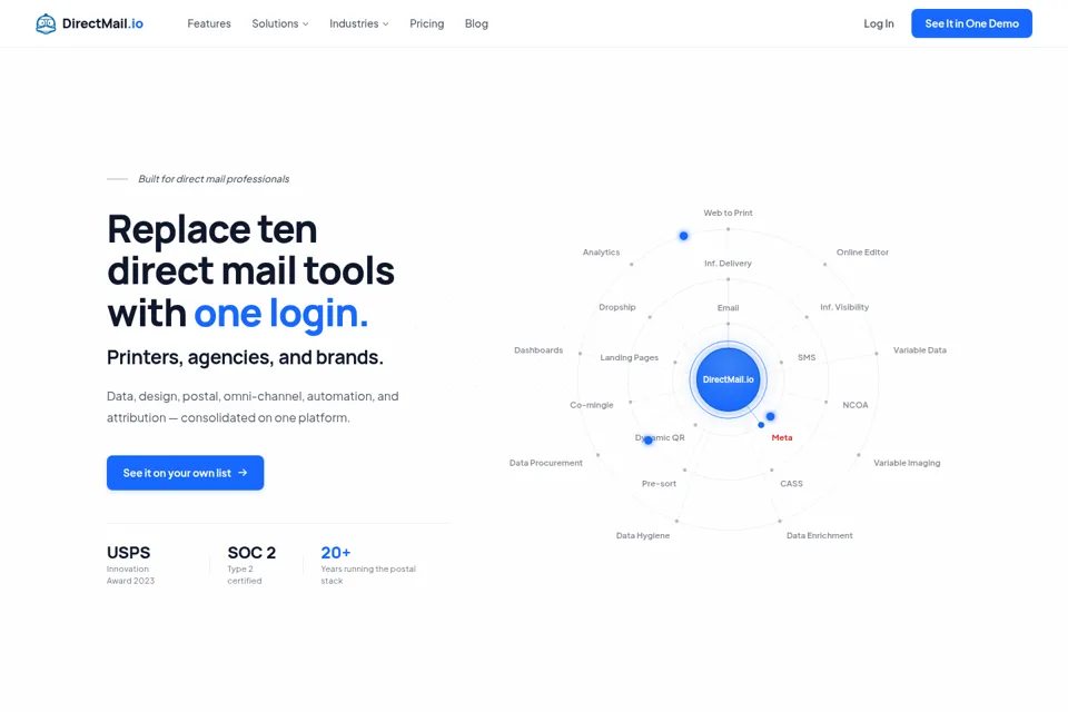 Landing page preview
