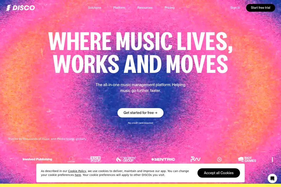 Landing page preview
