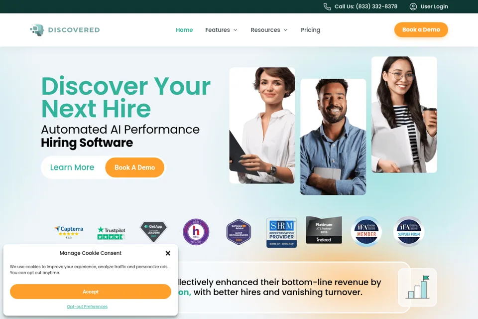 Landing page preview