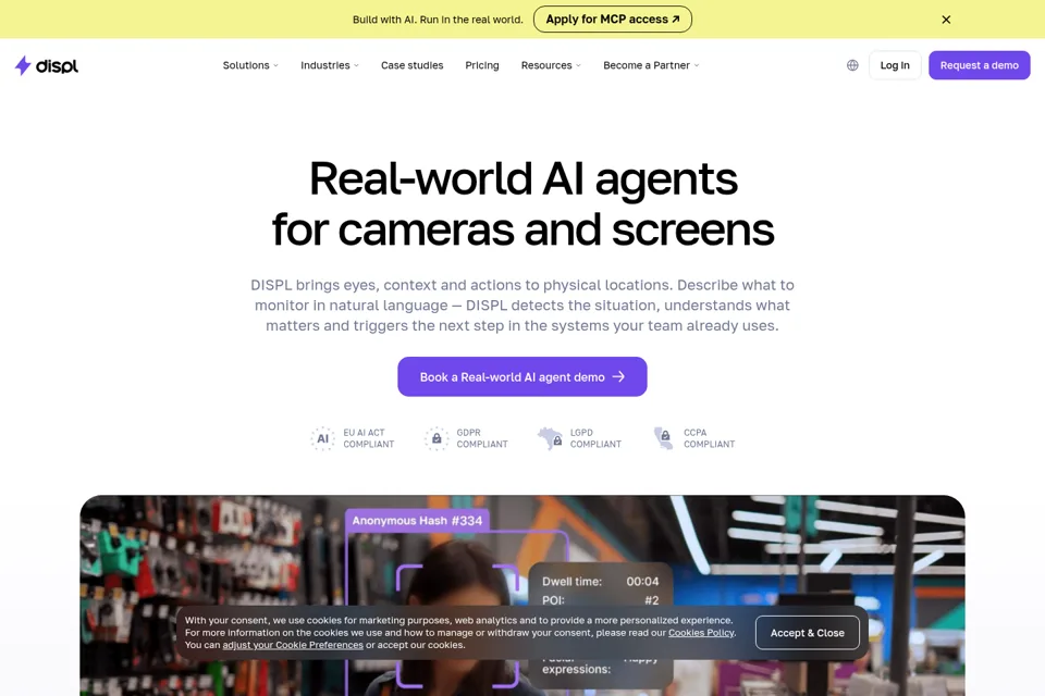 Landing page preview