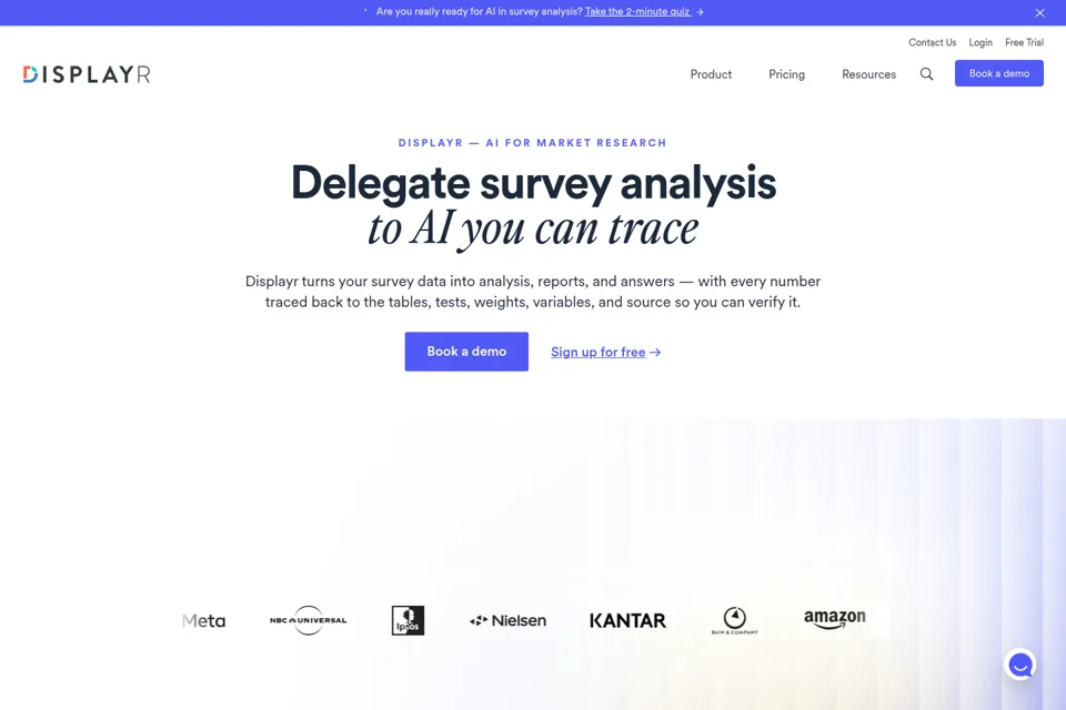 Landing page preview