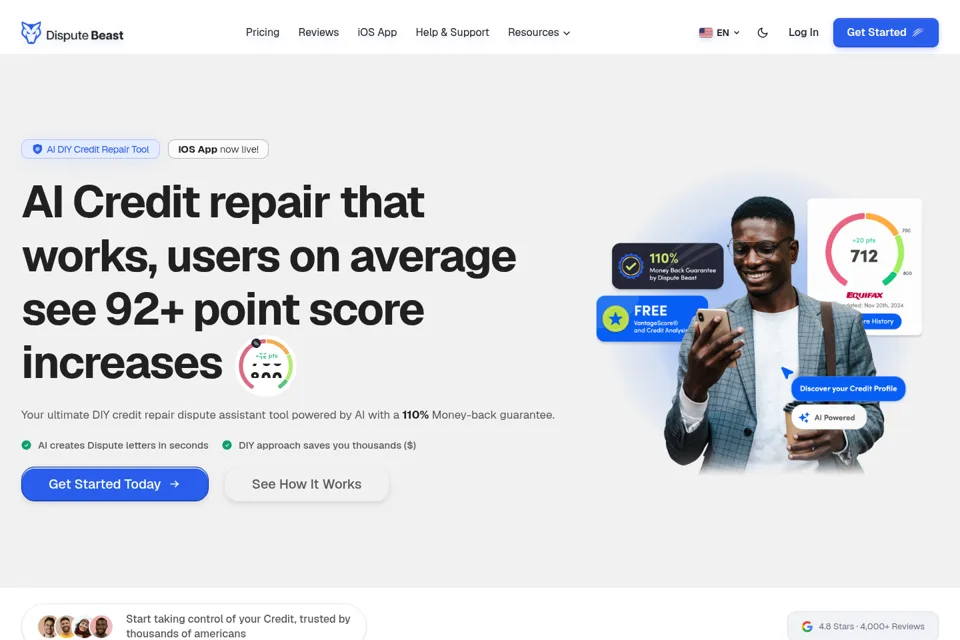 Landing page preview