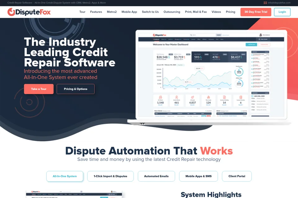 Landing page preview