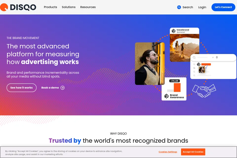 Landing page preview