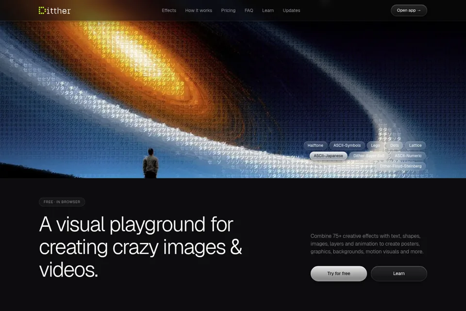Landing page preview