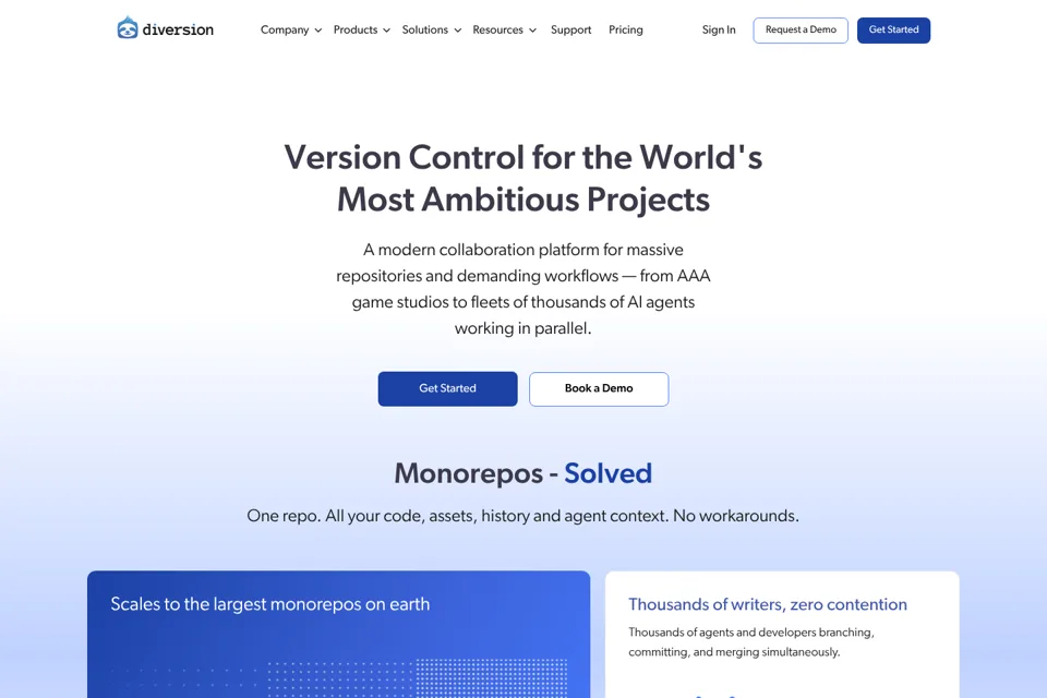 Landing page preview