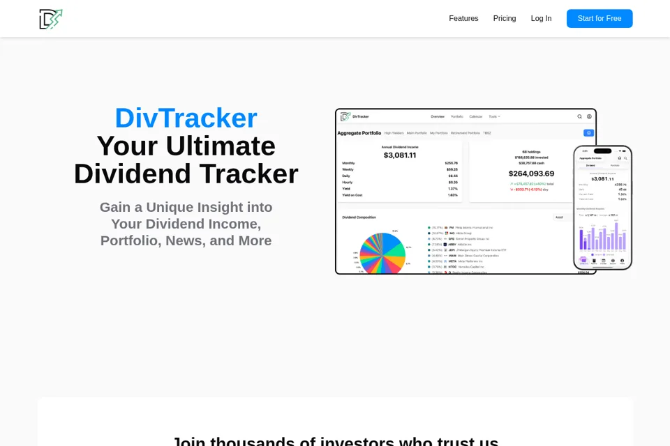 Landing page preview