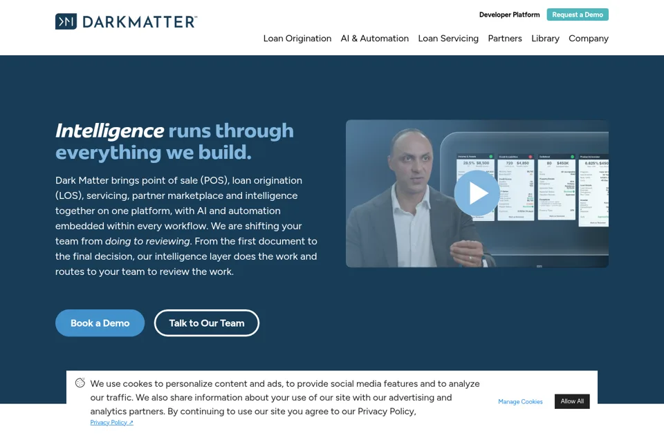 Landing page preview