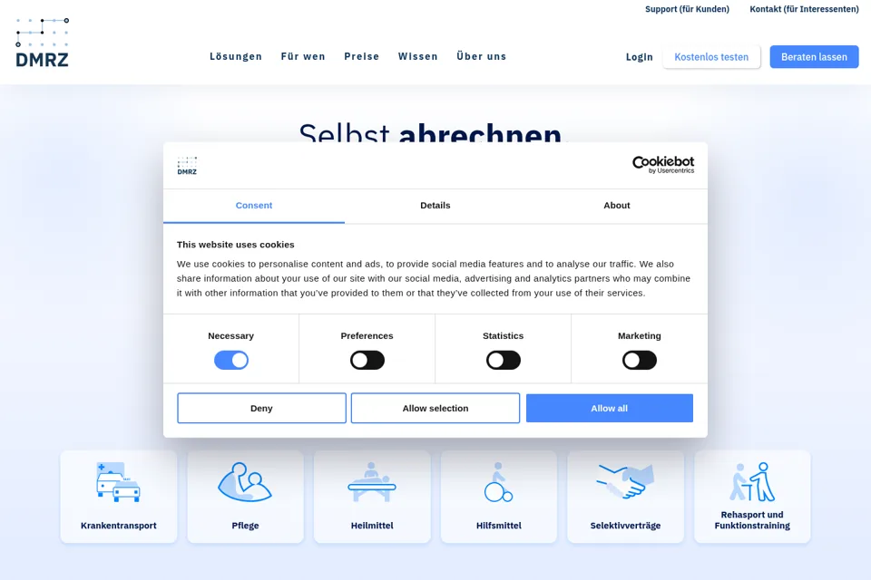 Landing page preview