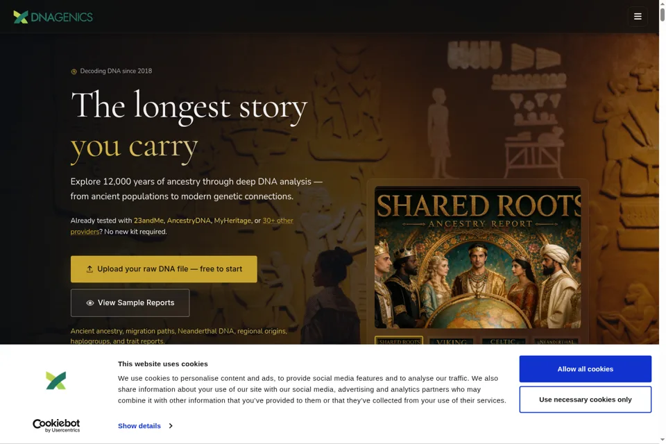 Landing page preview