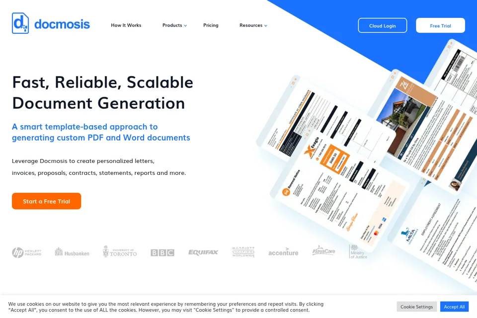 Landing page preview