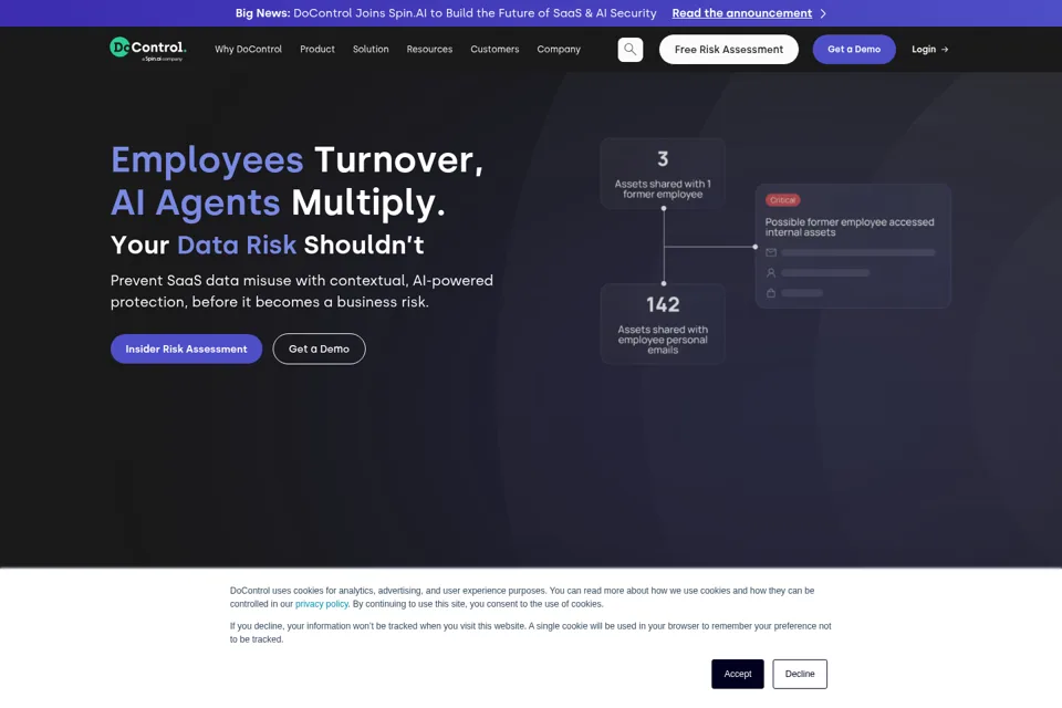 Landing page preview