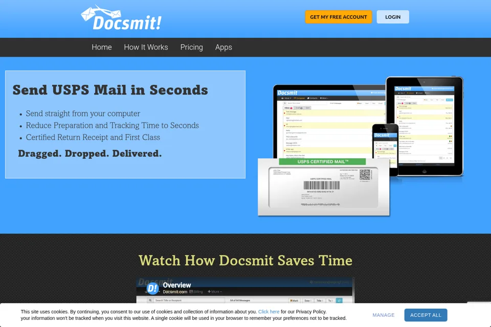 Landing page preview