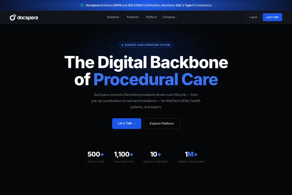 Landing page preview
