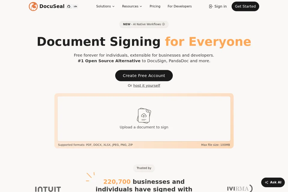 Landing page preview