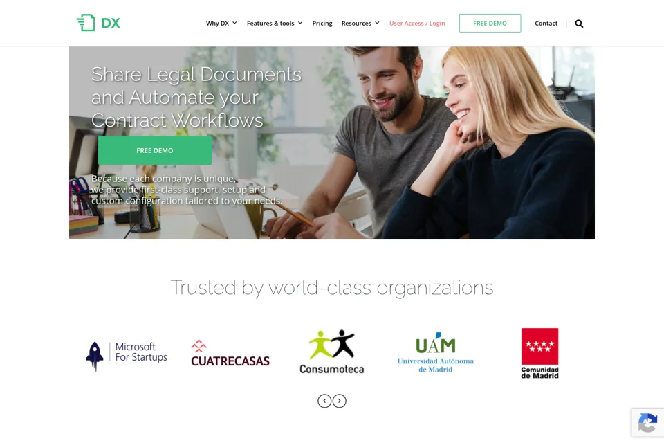 Landing page preview