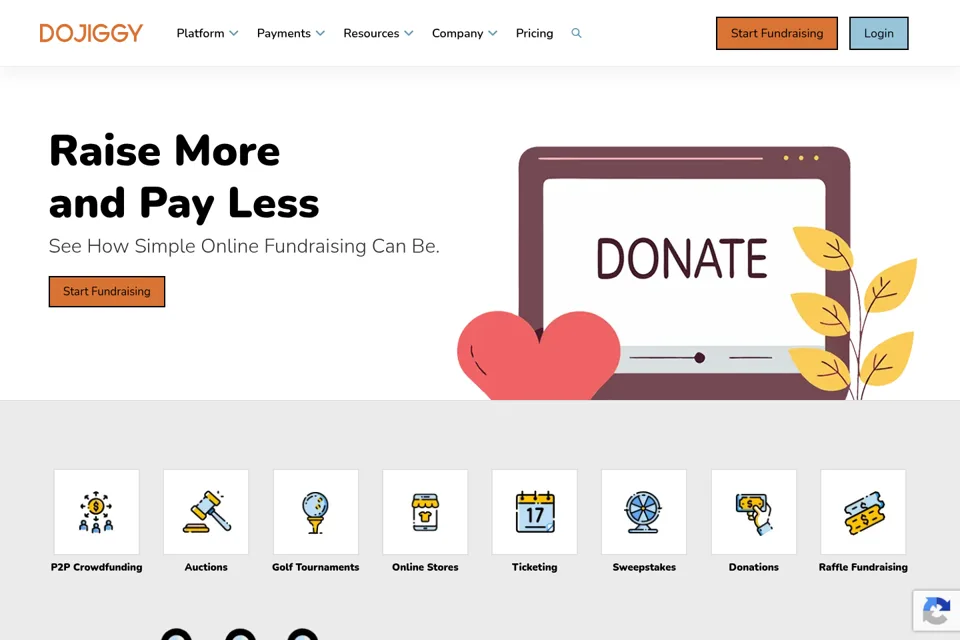 Landing page preview