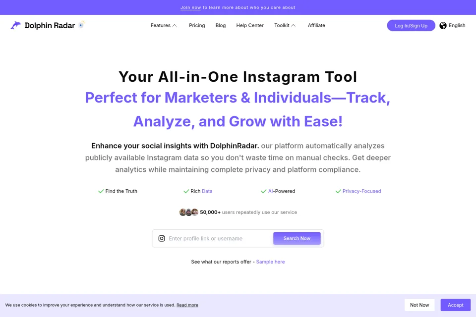 Landing page preview