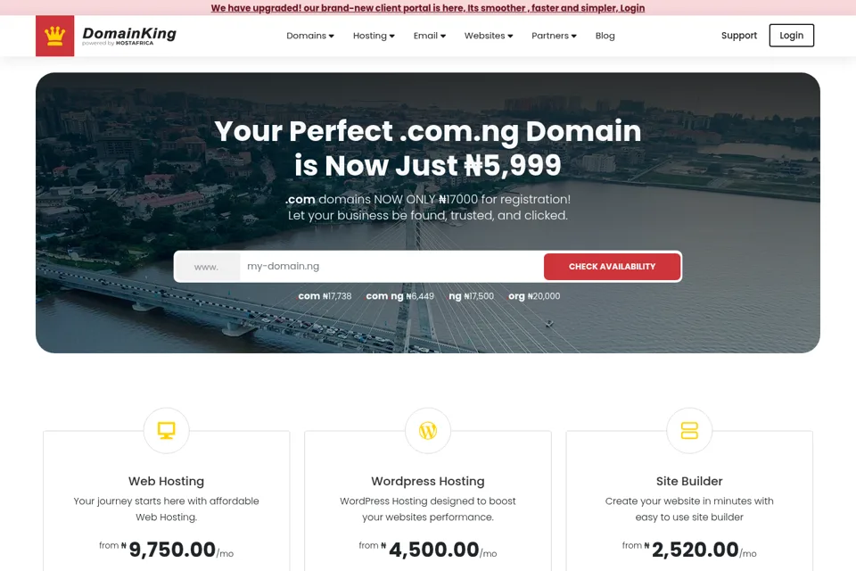 Landing page preview