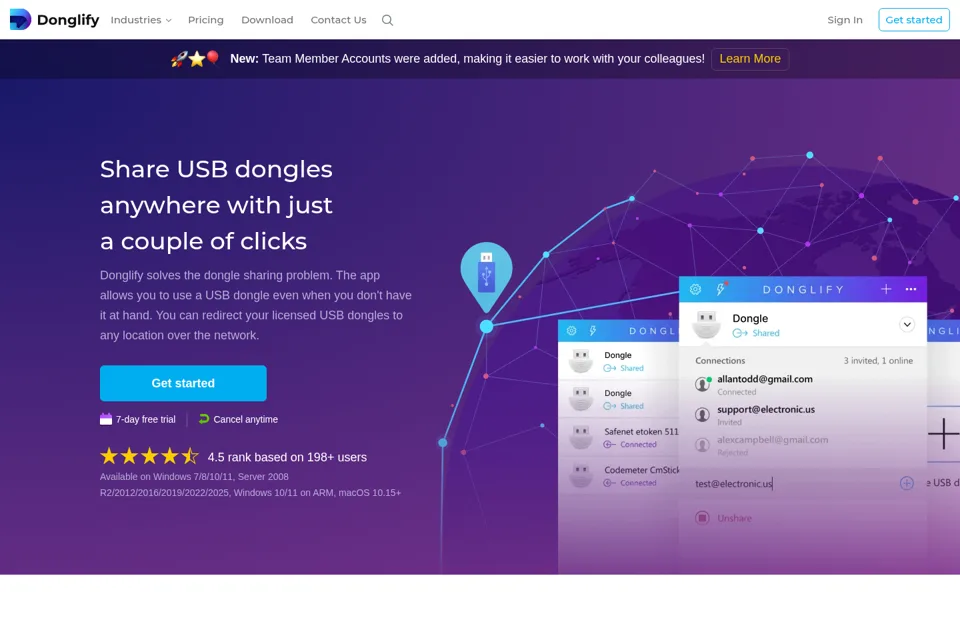 Landing page preview