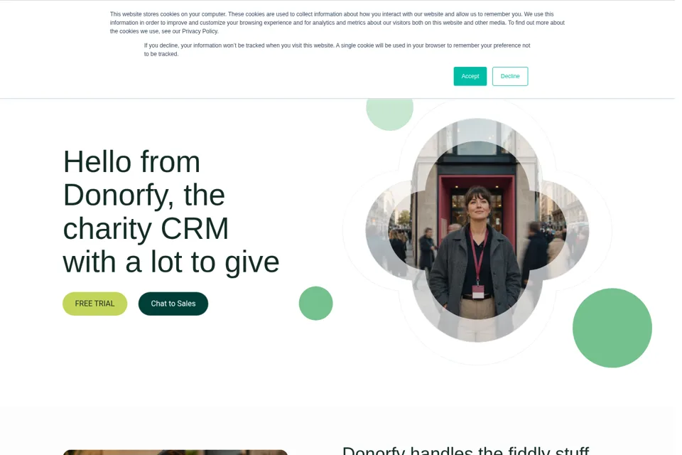Landing page preview