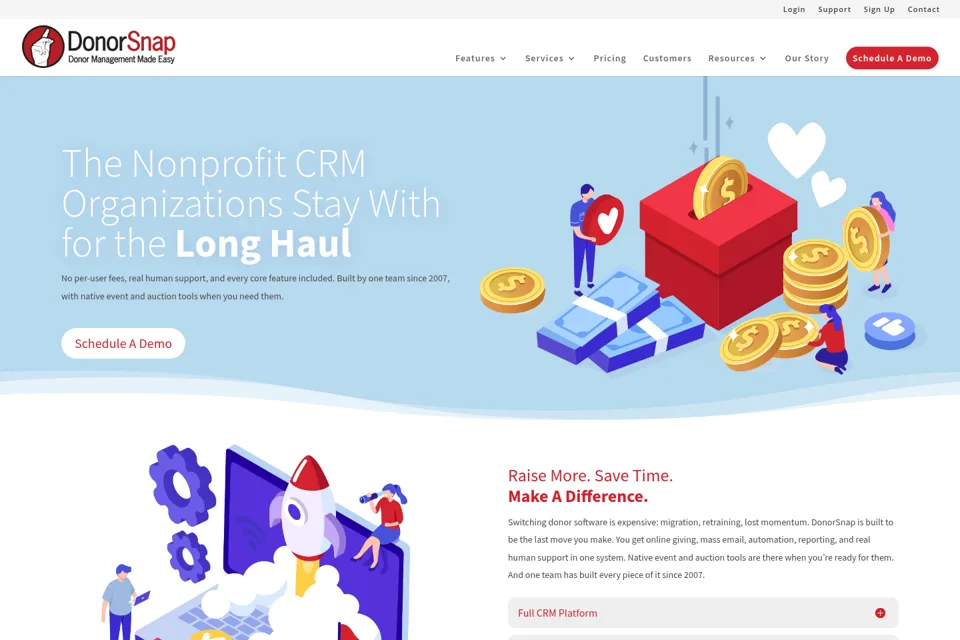 Landing page preview